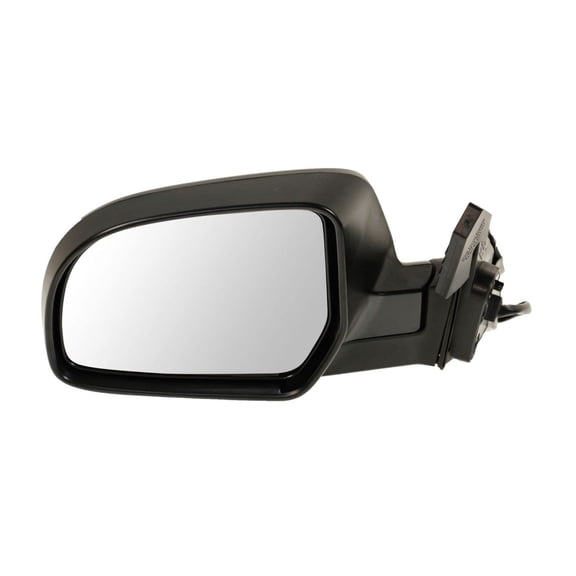 TRQ Side View Mirror Power & Textured Black Driver Left LH for Legacy Outback MRA06178
