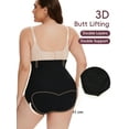 thumbnail image 4 of MISS MOLY Womens Plus Size Shapewear Panties Tummy Control High Waist Body Shaper, 4 of 6