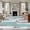 Turquoise, variant on 5'x8' Area Rugs, Brown Beige Indoor Outdoor Area Rug for Living Room Bedroom, Vintage Farmhouse Shabby Wooden Grain Washable Bathroom Rugs Kitchen Floor Carpet Mats Home Decor Aesthetic