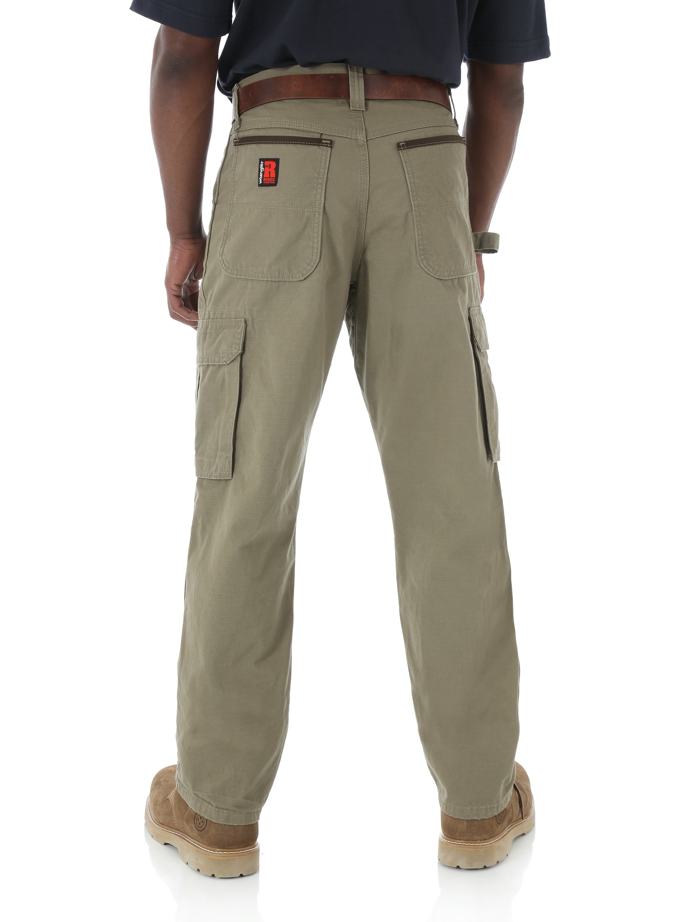 Wrangler Men's RIGGS Workwear Ripstop Ranger Pants - Bark, Bark, 36X36 -  