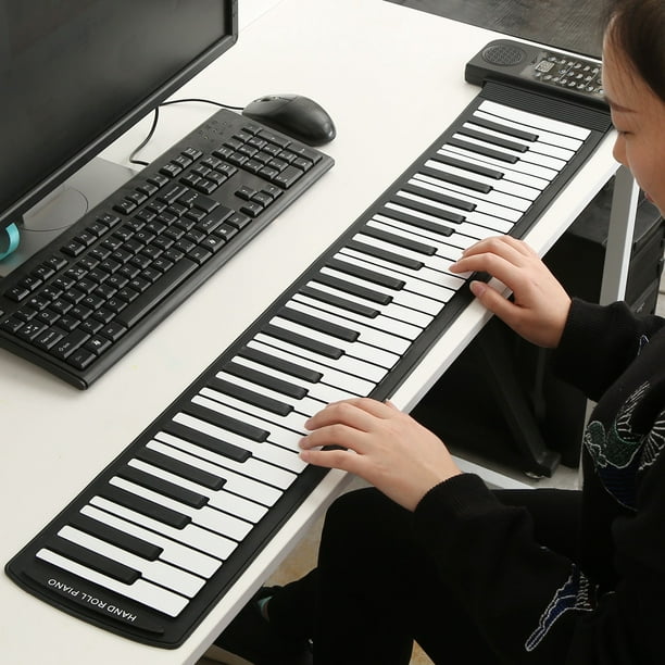 Garosa Piano à clavier flexible, Piano à clavier enroulable