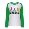 thumbnail image 4 of DPTALR Pâques Femmes Décontracté Manches Longues Imprimé Sweat-Shirts Tops, 4 of 6