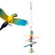 thumbnail image 2 of Columpio Colgante De Madera Para Loros, Juguete Para Masticar Pájaros, Jaula Para Morder Loros, Columpio De Madera Para Pájaros, 2 of 8