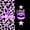 A Purple Black, variant on jejeloiu Retro Leopard Twin Comforter Sets For Girls,Shiny Lips Print Bedding Set,Gold Black,Black Reversible,2pcs,1 Comforter and 1 Pillowcase