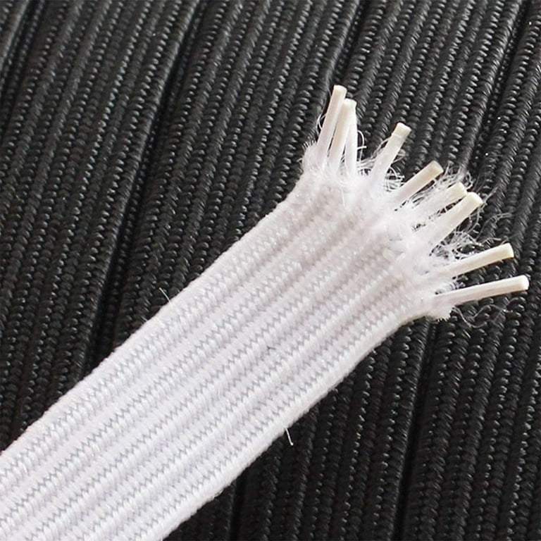 2-Inch White Knit Elastic Spool Wide Heavy Stretch Elastic Band,5 Yards