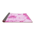 thumbnail image 2 of Ahgly Company Indoor Rectangle Abstract Pink Modern Area Rugs, 5' x 8', 2 of 4