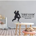 thumbnail image 2 of ANIME - Customized Name Karate Martial Arts Gym Throwing A Shuriken Star Anime Art Design Vinyl Wall Decal - Kids Boys Bedroom Funny Quotes Wall Decor Sticker 10" x 5", 2 of 3