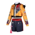 thumbnail image 6 of Pop Star Costume Stage Outfit Jacket, Top and Pants with Accessories 6-Piece Set Pop Singer Costume Performance Outfit Halloween Cosplay Costume, 6 of 9