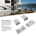 thumbnail image 3 of Boat Table Brackets, Stainless Steel Removable Stainless Removable Brackets Practical  for RV Yacht Ship, 3 of 7