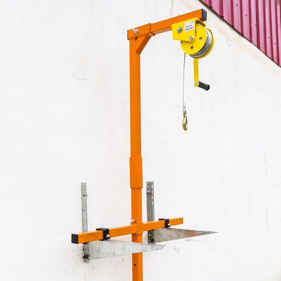 1200LBS Heavy-Duty AC Hoist System (Hand Winch   Bracket), Safe for Outdoor Installation, Relocation, All Unit Models – Universal Use
