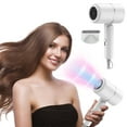 thumbnail image 2 of Kchsji Folding Hair Dryer, Negative Ion Hair Dryer with Constant Temperature, Fast Drying, Low Radiation, Lightweight, Foldable for Home and Salon Use, Moisturizing & Gentle, 2 of 3