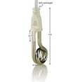 thumbnail image 3 of Ovente Electric Stainless Steel Immersion Heater for Tea Coffee & Beverage, 300 Watt Power Portable Submersible Instant Hot Water Warmer, Light Weight Easy Heating & Clean, White Pack of 2 CH3012, 3 of 6