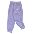 thumbnail image 2 of Bovxnpu Fall Winter Boys Girls Pants, Girls Cotton Sweatpants Jogger Pants Active Pants, Children's Sports Pants Sweatpants Leggings Fashionable Girls' Versatile Casual Pants, 2 of 4