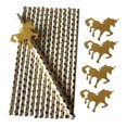 thumbnail image 2 of 25x Paja de Beber Dorado Forma Decoración de Temática Cumpleaños Pajas de beber de unicornio, 2 of 8