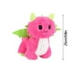 thumbnail image 3 of Animales de Peluche TBKOMH Dinosaurio Fruta Dragón Juguetes de Peluche Rojo, 3 of 8