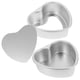 thumbnail image 3 of 2 moldes para hornear galletas con forma de corazón para pasteles, con base extraíble., 3 of 8