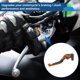 thumbnail image 3 of Palancas de freno y embrague cortas y largas Unique Bargains para Yamaha YZF R1 09-14, palanca de freno ajustable en 6 posiciones, aleación de aluminio, cabeza naranja, mango negro, 3 of 6
