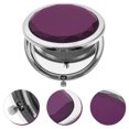 thumbnail image 1 of WEAVILUX Espejo De Mano Morado Doble Con Metálico Para Uso En Casa Y Viaje, 1 of 6