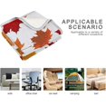 thumbnail image 2 of Maple Leaves Blanket Soft Cozy Warm Lightweight Throw Blankets For Beds Couch, 2 of 6