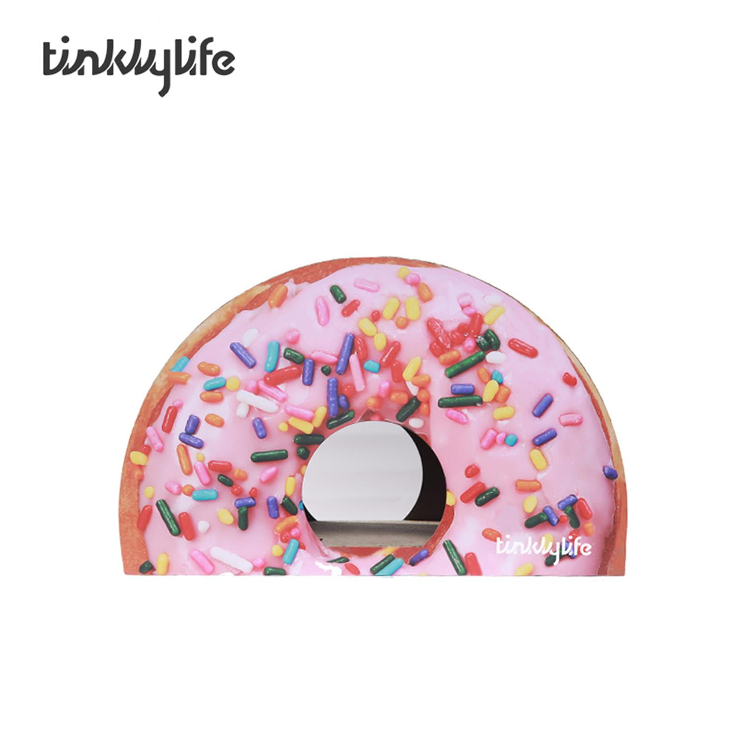 Pefilos 20" Cat Scratcher Post Cardboard Condo, Looking Well with Delicious Doughnut Shape Cat Scratching House Bed Furniture Protector, Beige Pefilos 20" Cat Scratcher Post Cardboard Condo, Looking Well with Delicious Doughnut Shape Cat Scratching House Bed Furniture Protector, Beige