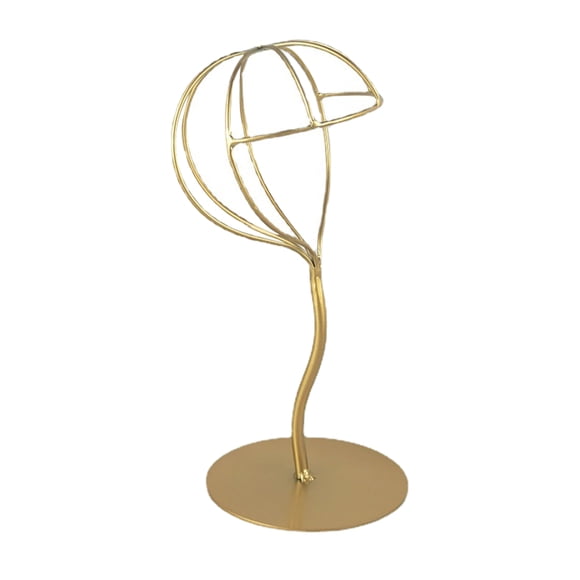 Soporte estable y duradero para sombreros, peluca ahuecada, estilismo, capó de secado, soporte de exhibición, organizador de estantes para Yuyangstore Soporte de exhibición de sombrero
