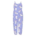 thumbnail image 3 of TJAZFJPA Robes Filles Taille 14-16 Ensemble de Pyjamas de Pâques pour Enfants Pyjama à Bretelles Style Lièvre Pantalon Rouge pour Filles, 3 of 3