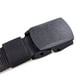 thumbnail image 2 of Cinturón militar de lona ajustable para hombre, cinturón táctico para exteriores con hebilla de plástico (negro), 2 of 3
