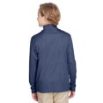 thumbnail image 2 of Youth Zone Sonic Heather Performance Quarter-Zip - SP DRK NVY HTH - L, 2 of 3