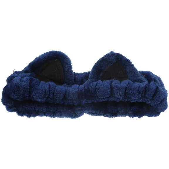 PAMINGONO Cartoon Headband with Cat Ears for Girls Spa Use 1Set 7.9x3.3in