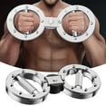 thumbnail image 1 of BKER Fitness Arm Strength Trainer 360° Rotating Resistance Boxing Forearm Trainer Stainless Steel & Electroplated Finish Easy To Clean Available In 8 Lbs Adjustable Adjustable Gear, 1 of 7