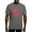 Gray, variant on CafePress - Peace Flower Affection Mens Comfort Colors® Shir - Mens Comfort Colors Shirt