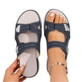 thumbnail image 2 of Norvail Womens Orthopedic Arch Support Open Toe Sandals, Wide Foot Sandals for Women Dressy, Non Slip Comfortable Walking Slippers for Summer Beach Vacation, 2 of 7