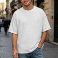 thumbnail image 2 of HUITKMM True Classic Tees Men Mens Tshirts Graphic Summer Casual Style Round Neck Short Sleeve Size XL, 2 of 5