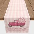 thumbnail image 3 of Creative Products Farm Fresh Hugs and Kisses 16x72 Poly Twill Table Runner, 3 of 3