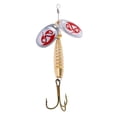thumbnail image 4 of Metal Fishing Lures Trout Salmon Bass Spoon Spinner Baits with Treble Hooks--, 4 of 5