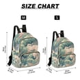 thumbnail image 2 of FORMRS Mini Backpack Purse for Women Travel Daypack Casual Shoulder Bag, Floral Forest Pattern, 2 of 7