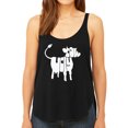 thumbnail image 1 of Women's Premium Word Art Flowy Tank Top - Holy Cow, 1 of 2