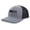 Heather Grey/Black, variant on Patriot Pride Men's Political Snapback Mesh Trucker Hat - American Flag We The People, 250 Years of Freedom Design-Heather Grey/Black