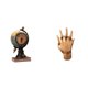 thumbnail image 1 of Reloj de mesa con figura moderna de , escultura de mano, adorno coleccionable para escritorio, dormitorio, estante, oficina, decoración par, 1 of 8