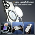 thumbnail image 6 of Njjex Magnetic for iPhone 17 Case with Invisible Kickstand, MagSafe Compatible, Military Drop Camera Protection,Shockproof Not Yellowing Clear Slim Soft for Women Men Lavender Purple, 6 of 8