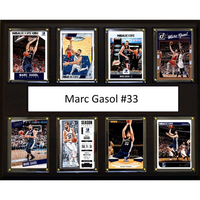Placa de Cartas Coleccionables C&I Marc Gasol 30x38 cm