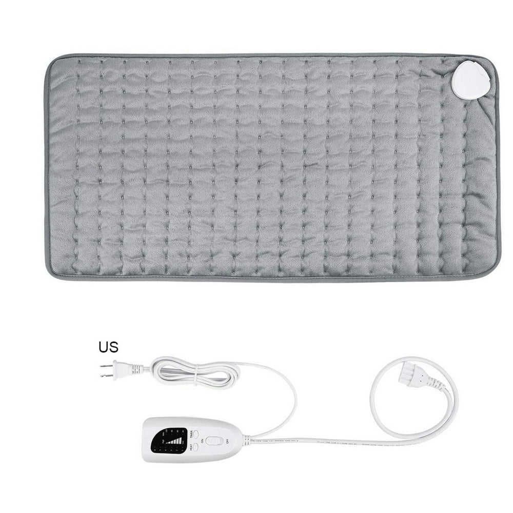 Electric Heating Pad Small Adjustable Fast Heat Mat Back Pain Relief