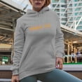 thumbnail image 2 of Kansas City, Missouri USA Cities, Groovy Retro Wavy Text Merch Gift, Heather Grey Hooded Sweatshirt or Hoodie, 2XL, 2 of 5