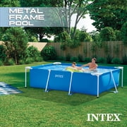 INTEX Rectangular Frame 8.5ft x 26in Above Ground Swimming Pool