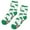 White-3, variant on WREESH Women's Print Thin Short Christmas Socks With Lace Mesh, Women's Slipper Crew Socks Red
