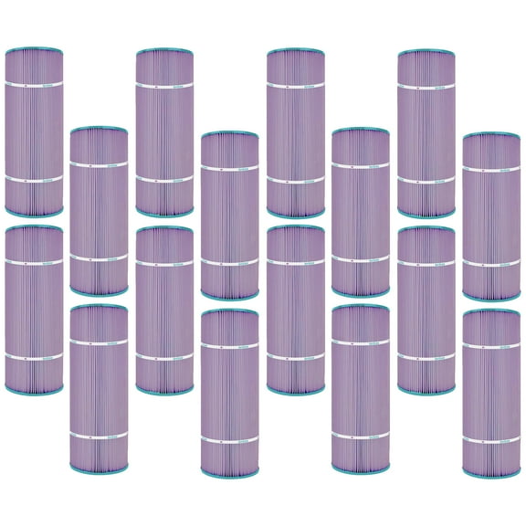 Hurricane 16 Pack HF7470-04P Platinum Purple Pool Filter Cartridge Replacement