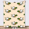 thumbnail image 1 of 3D Printing, Cartoon Soft Double Flannel Blanket, Super Soft Blanket, Suitable For Living Room, Sofa, 1 of 3