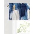 thumbnail image 6 of Valances for Windows Abstract Graffiti Art Rod Pocket Cafe Window Treatments Valance Curtains for Kitchen Bathroom Laundry Basement Windows 60"x18", 6 of 9