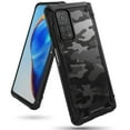 thumbnail image 1 of Ringke Fusion-X Case Compatible with Xiaomi Mi 10T 5G / Mi 10T Pro 5G, Transparent Hard Back Shockproof Advanced Bumper Cover - Camo Black, 1 of 9