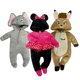 thumbnail image 1 of Kit 3 Mamelucos con Gorro Bordado Disney Dumbo, Minnie Fiusha, Bambi Disney KitA996, 1 of 4